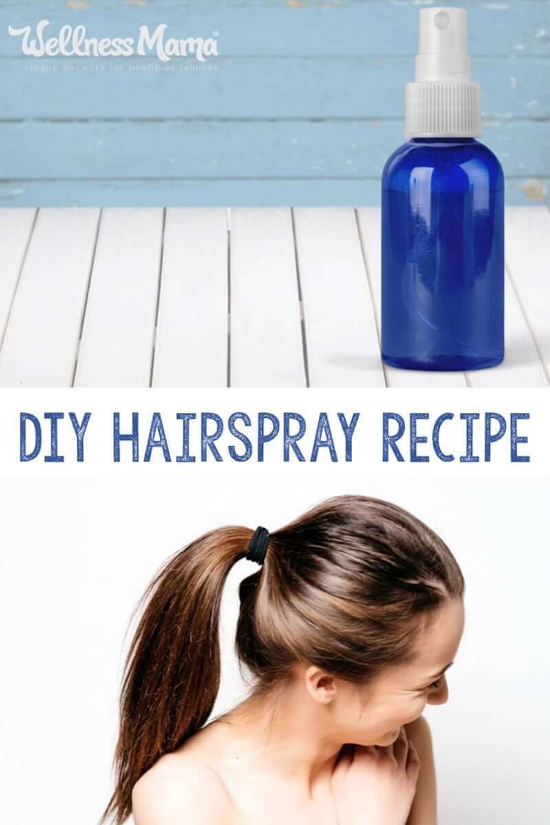 Hairspray usually contains a plethora of harmful ingredients, but this simple and inexpensive homemade version is healthier for hair and for the environment.