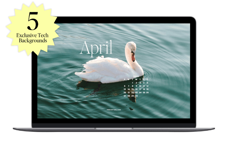 tech background april