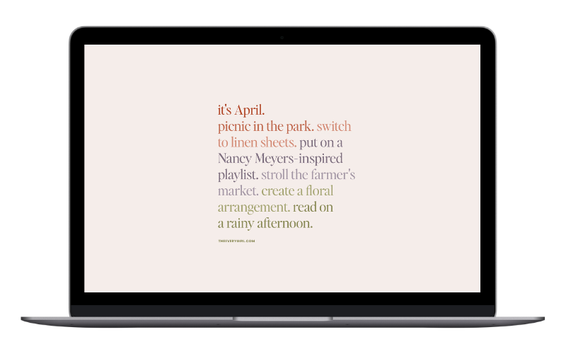 tech background april