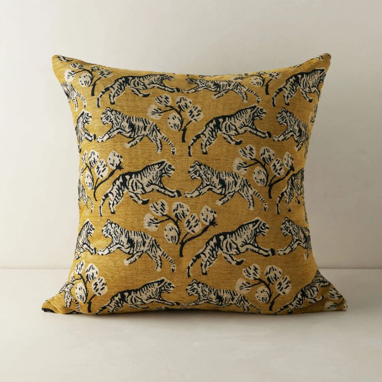 Tiger Jacquard Pillow