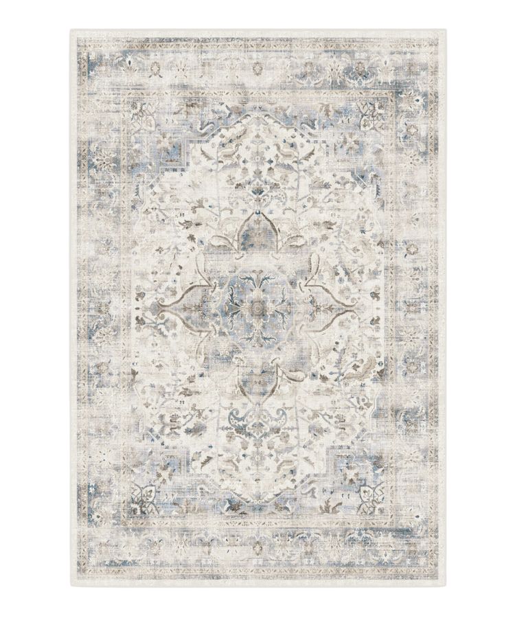 Blue Quartz Tufted Rug