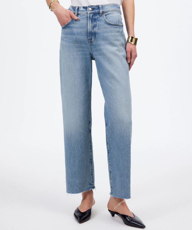 Vintage Wide-Leg Crop Jean