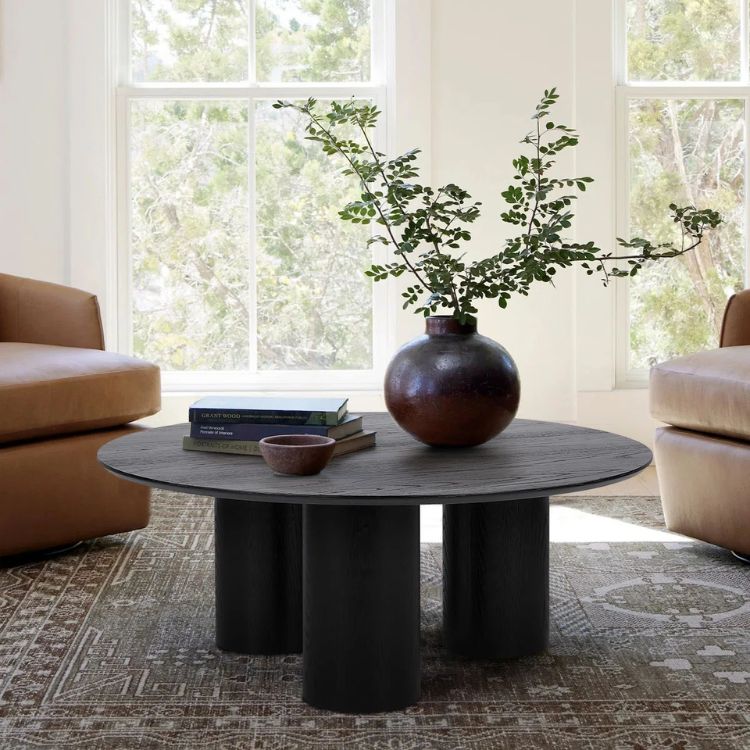 Round 3-Leg Coffee Table
