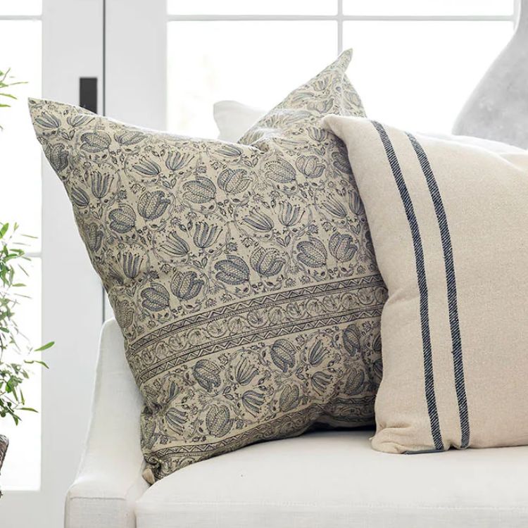 Floral Print Pillow Cover