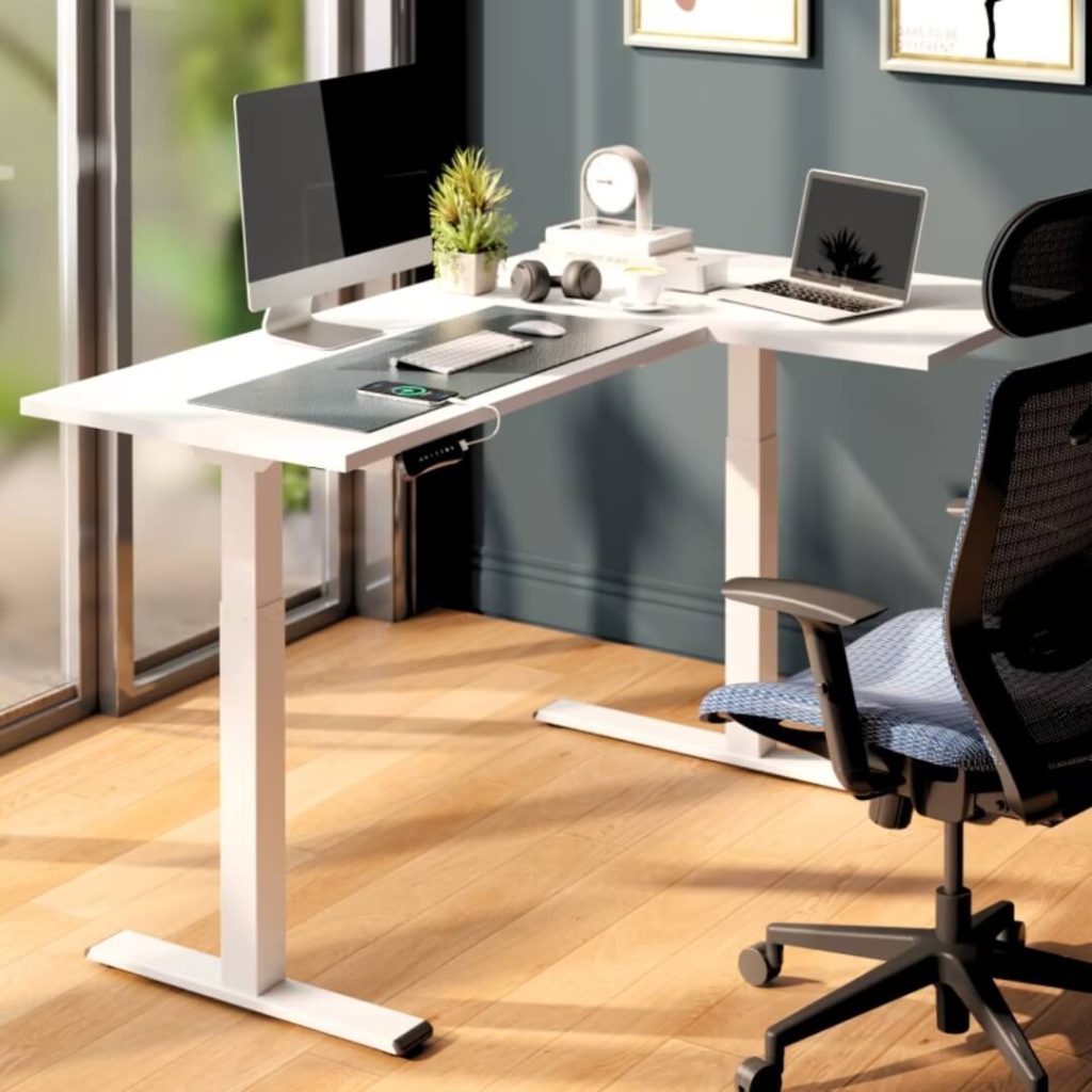 L-Shaped Standing Desk