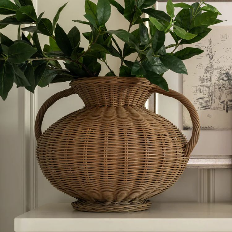 Rattan Woven Vase