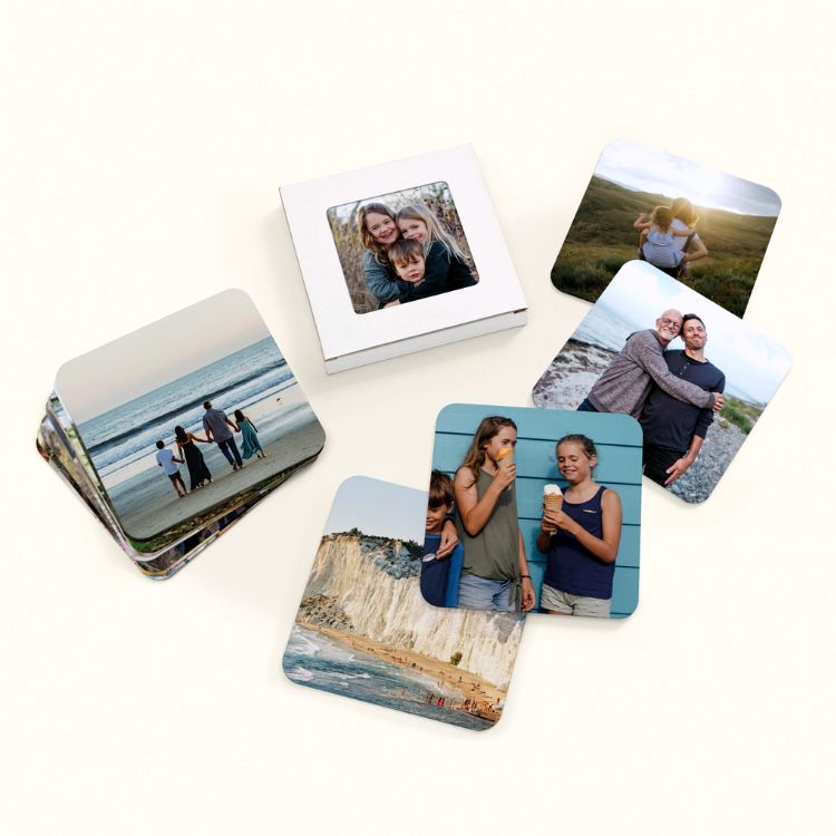 Custom Photo Coasters
