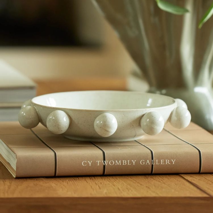 Glazed Stoneware Bowl