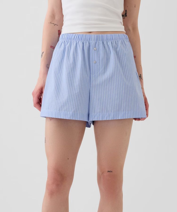 Poplin PJ Boxer Shorts