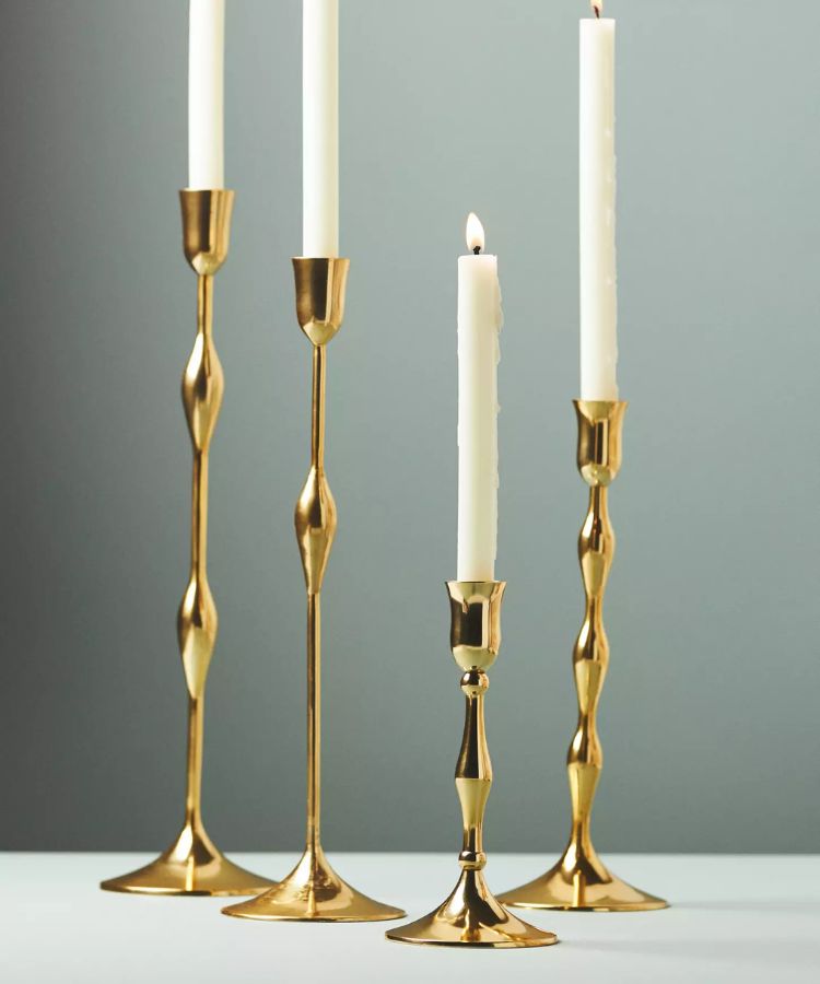 Metal Taper Candle Holder