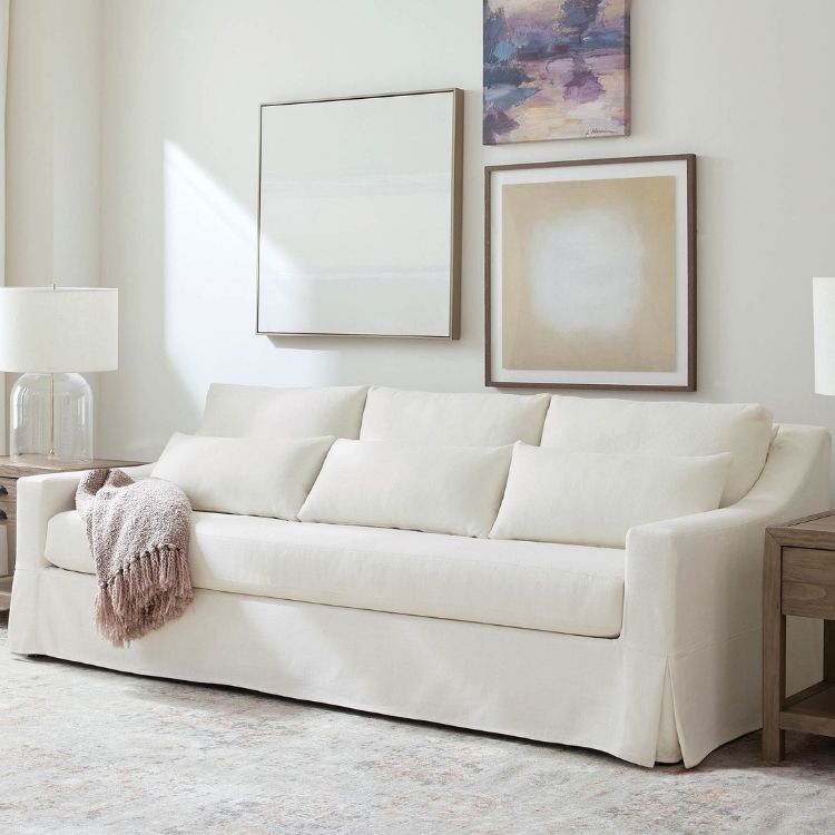 Slope Arm Slipcovered Sofa