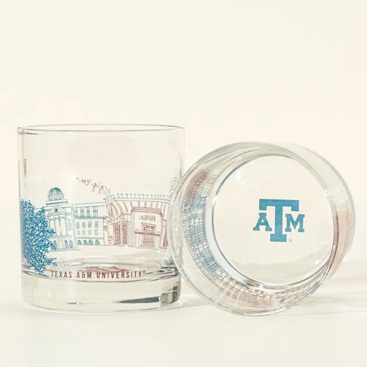 College Cityscape Glasses